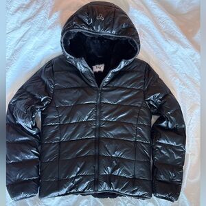 TNA Black Puffer Jacket